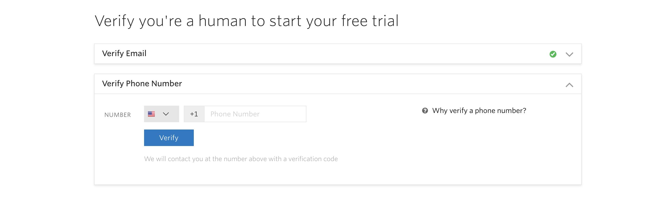 Twilio onboarding form - phone number verification Twilio onboarding form - phone number verification