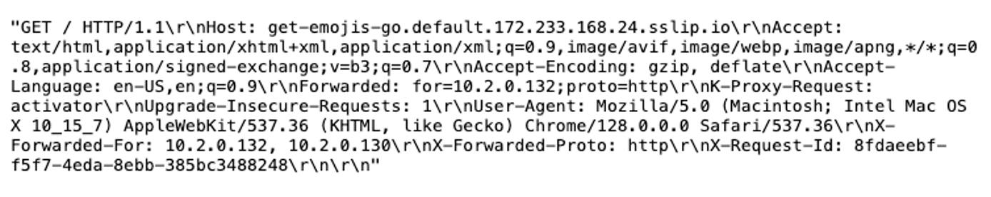 Invoking the deployed Knative Go function in a Web browser. Invoking the deployed Knative Go function in a Web browser.